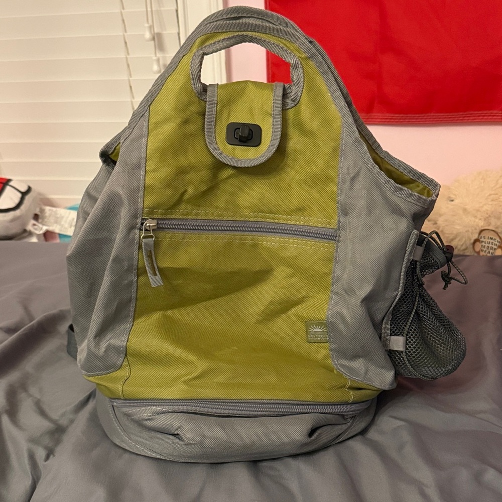 California Innovations Yellow and Gray Bag